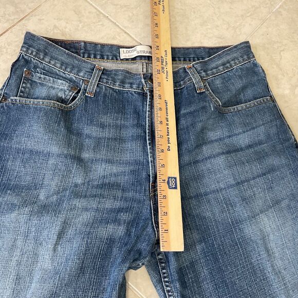 Levi's Men's 569 Loose Straight Jeans tag  34x34 actual 34x 31.5” - Picture 9 of 13